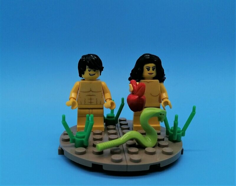 Adam und Eva Minifiguren Adam und Eva Minifiguren