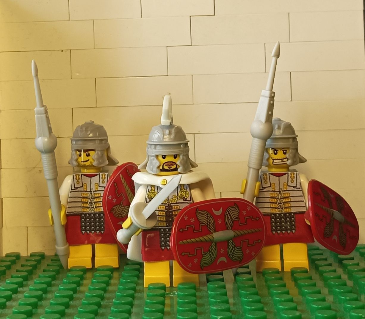 3 Römer Minifiguren 3 Römer Minifiguren