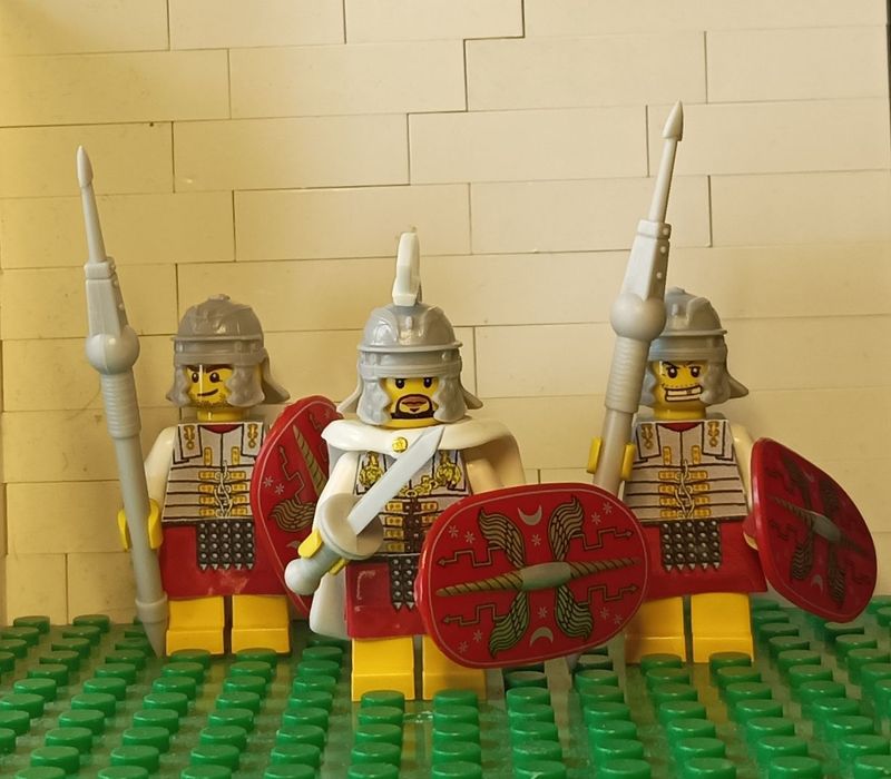 3 Römer Minifiguren 3 Römer Minifiguren