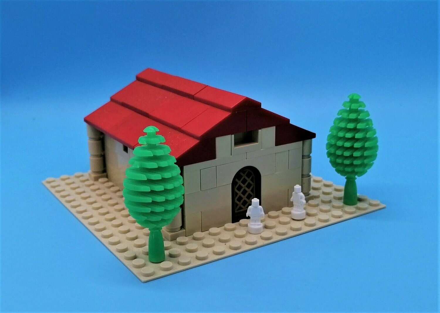 Synagoge aus der Zeit des Paulus als Bausatz mit 100 Steinen Synagoge aus der Zeit des Paulus als Bausatz mit 100 Steinen