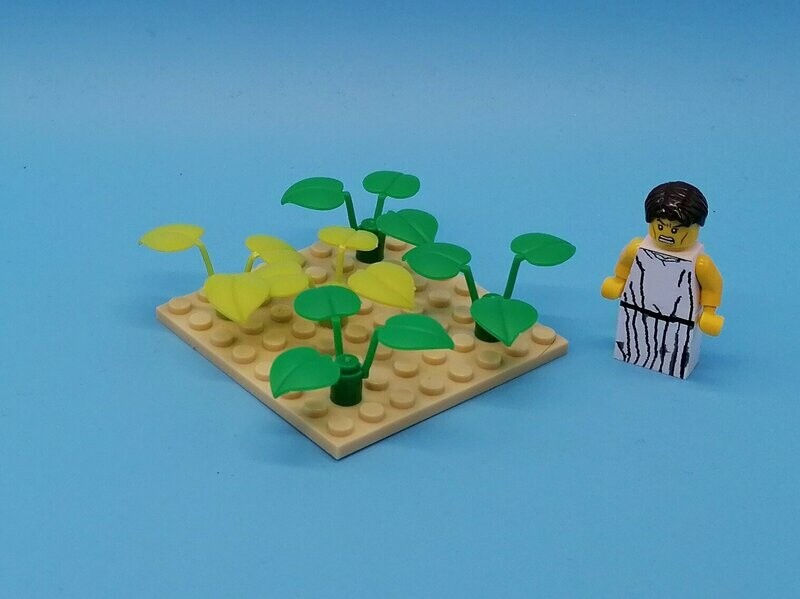 5 Blattpflanzen für Minifiguren 5 Blattpflanzen für Minifiguren