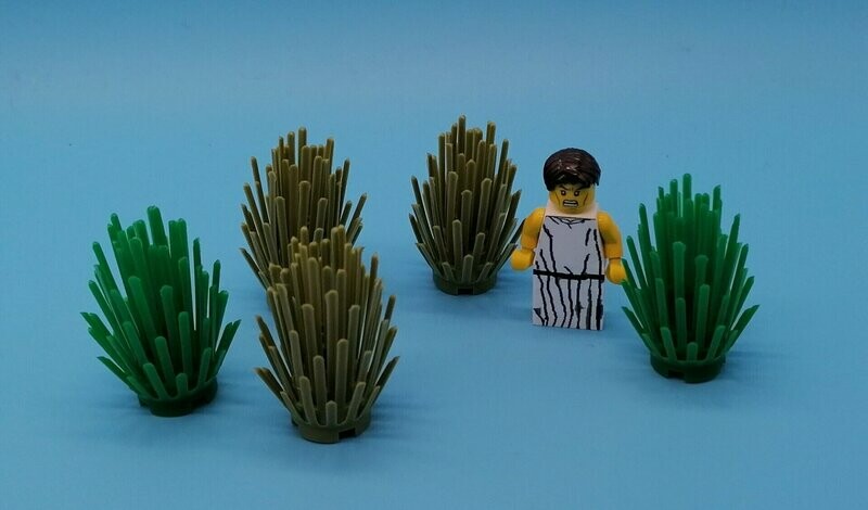 5 Sträucher für Minifiguren 5 Sträucher für Minifiguren