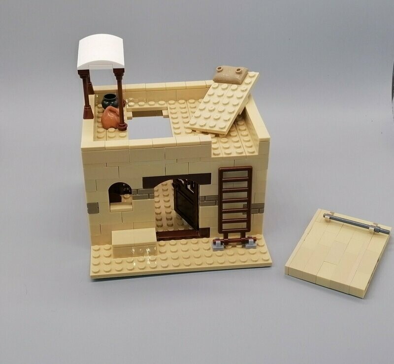Haus aus der Zeit der Bibel für Minifiguren Bibeldorf Nr 1 Haus aus der Zeit der Bibel für Minifiguren Bibeldorf Nr 1