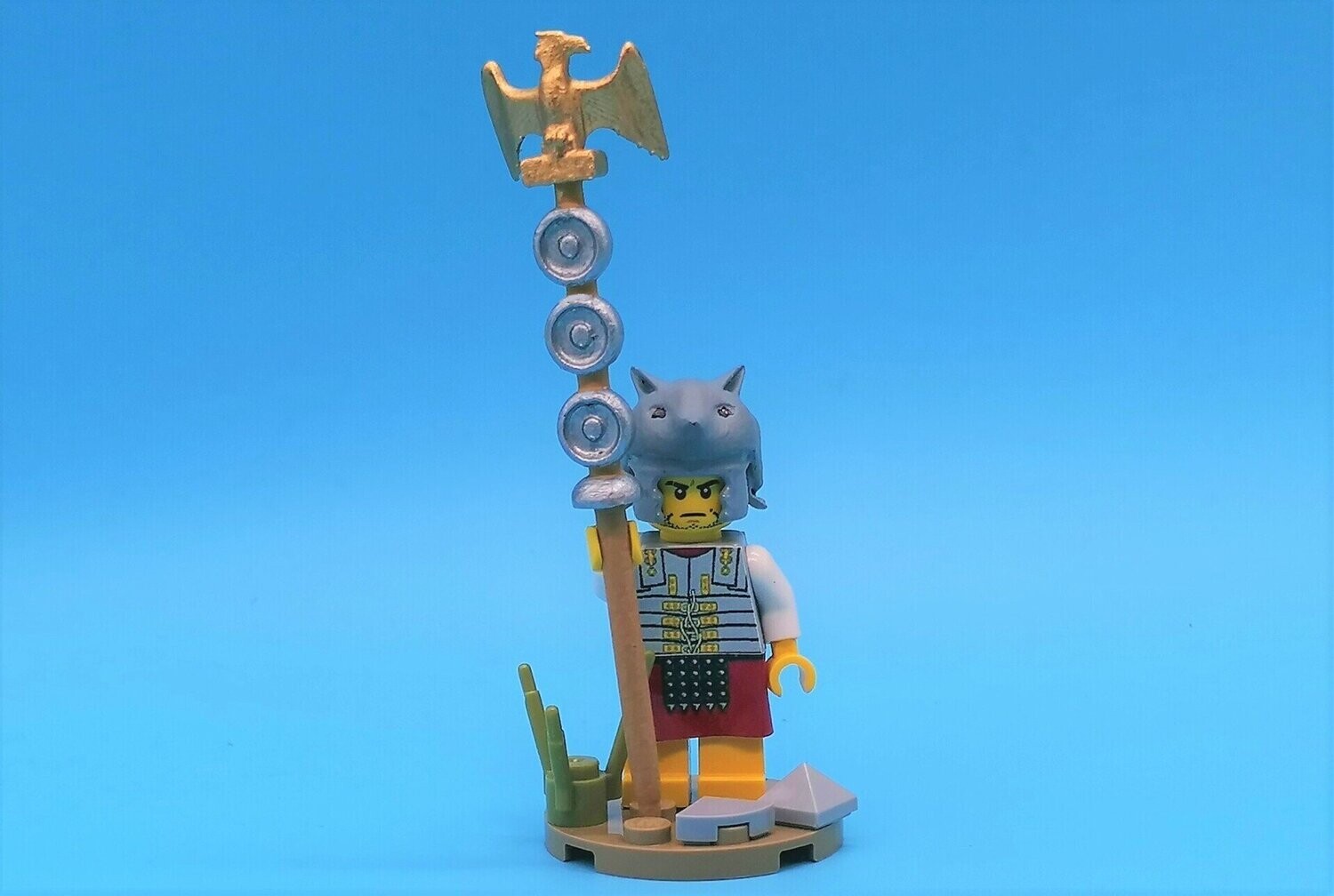Römischer Standartenträger (Signifer) Minifigur Römischer Standartenträger (Signifer) Minifigur