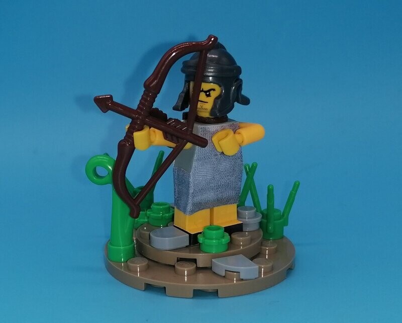 Römischer Bogenschütze Minifigur Römischer Bogenschütze Minifigur