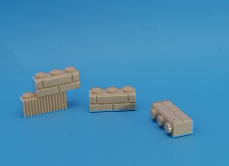 50 Mauersteine 3er sand 50 Mauersteine 3er sand