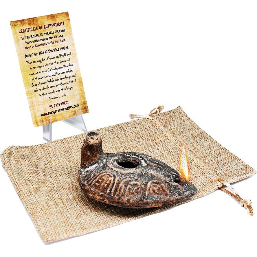 Öllampe aus der Epoche der ersten Christen (Replik) Öllampe aus der Epoche der ersten Christen (Replik)