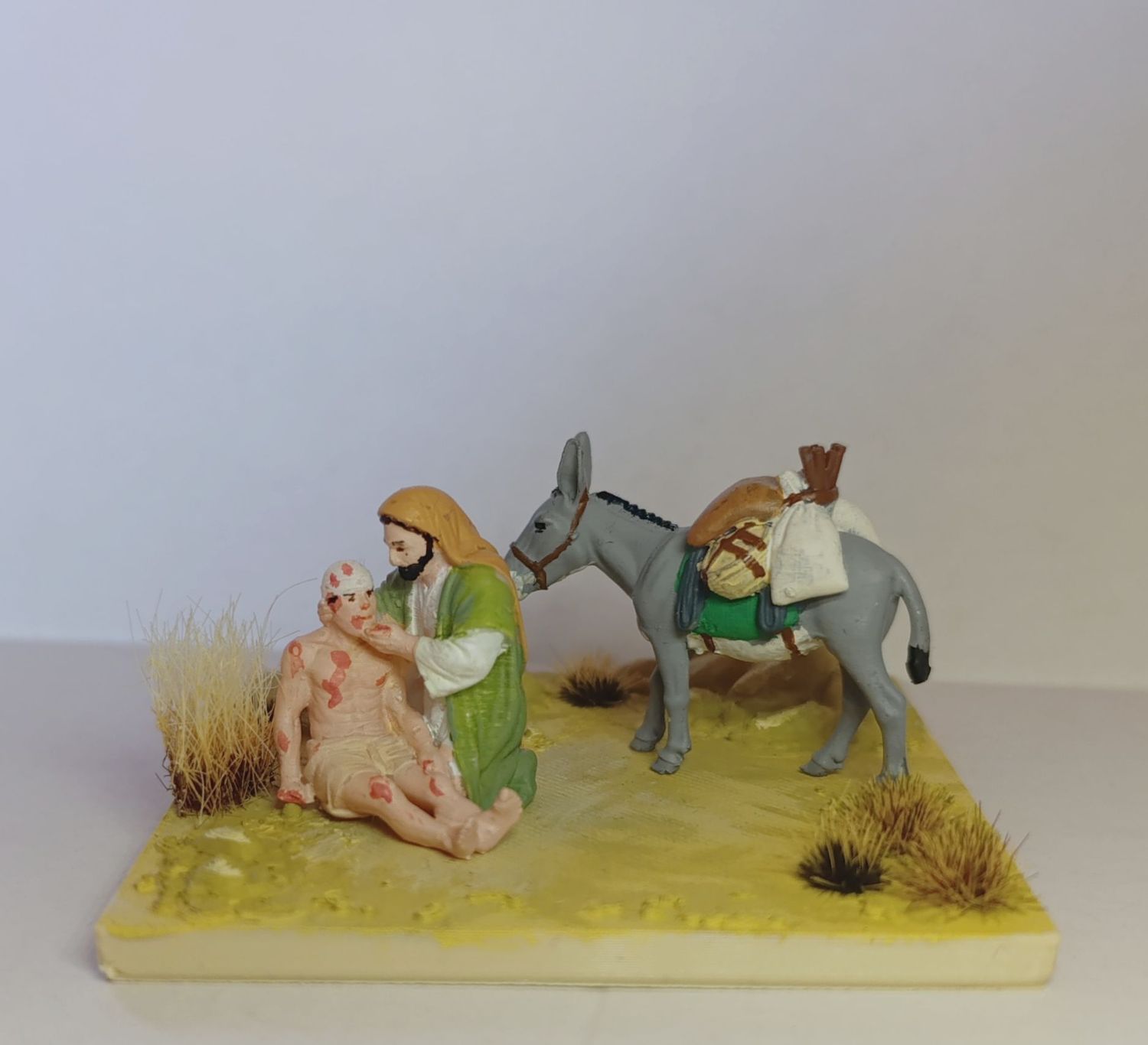 Packesel Figur 1/50 unbemalt Packesel Figur 1/50 unbemalt