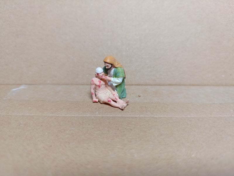 Der barmherzige Samariter – Figur im Maßstab 1:50 Der barmherzige Samariter – Figur im Maßstab 1:50