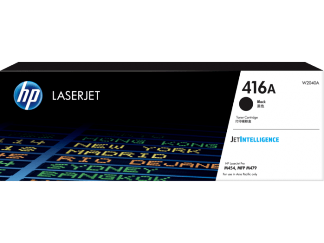 HP 416A 黑色原廠 LaserJet 碳粉 W2040A
