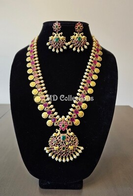  Long Ram Parivar Necklace Set Comes With Back Chain