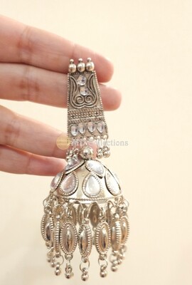 Oxidised Stone Earrings/Indian Jewelry/ Long Earrings/ Indian Earrings/ Jhumkas/ Ethnic Antique Earrings