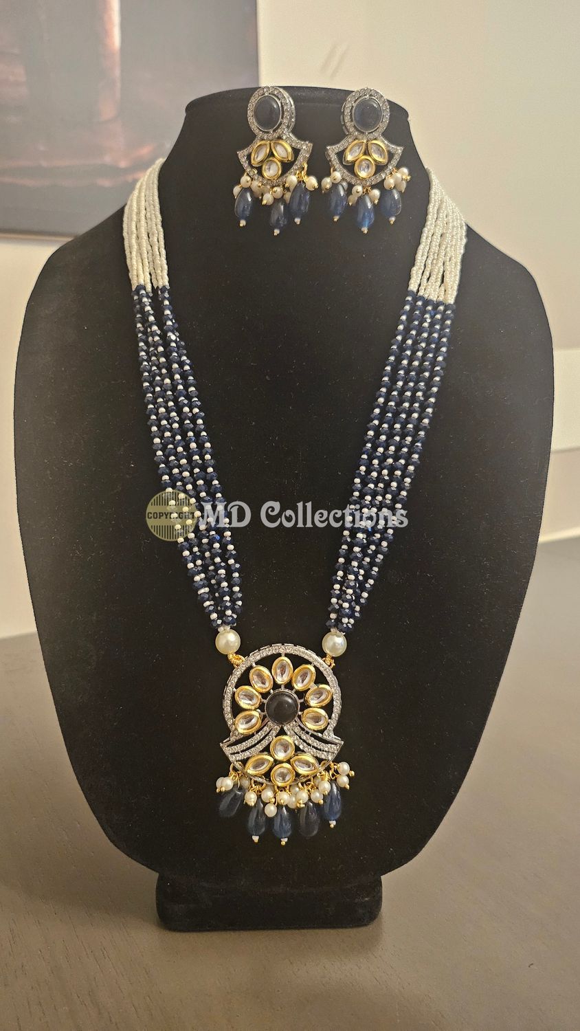 Long Necklace Jewlery Set Premium Quality Finish/Indian Jewlery