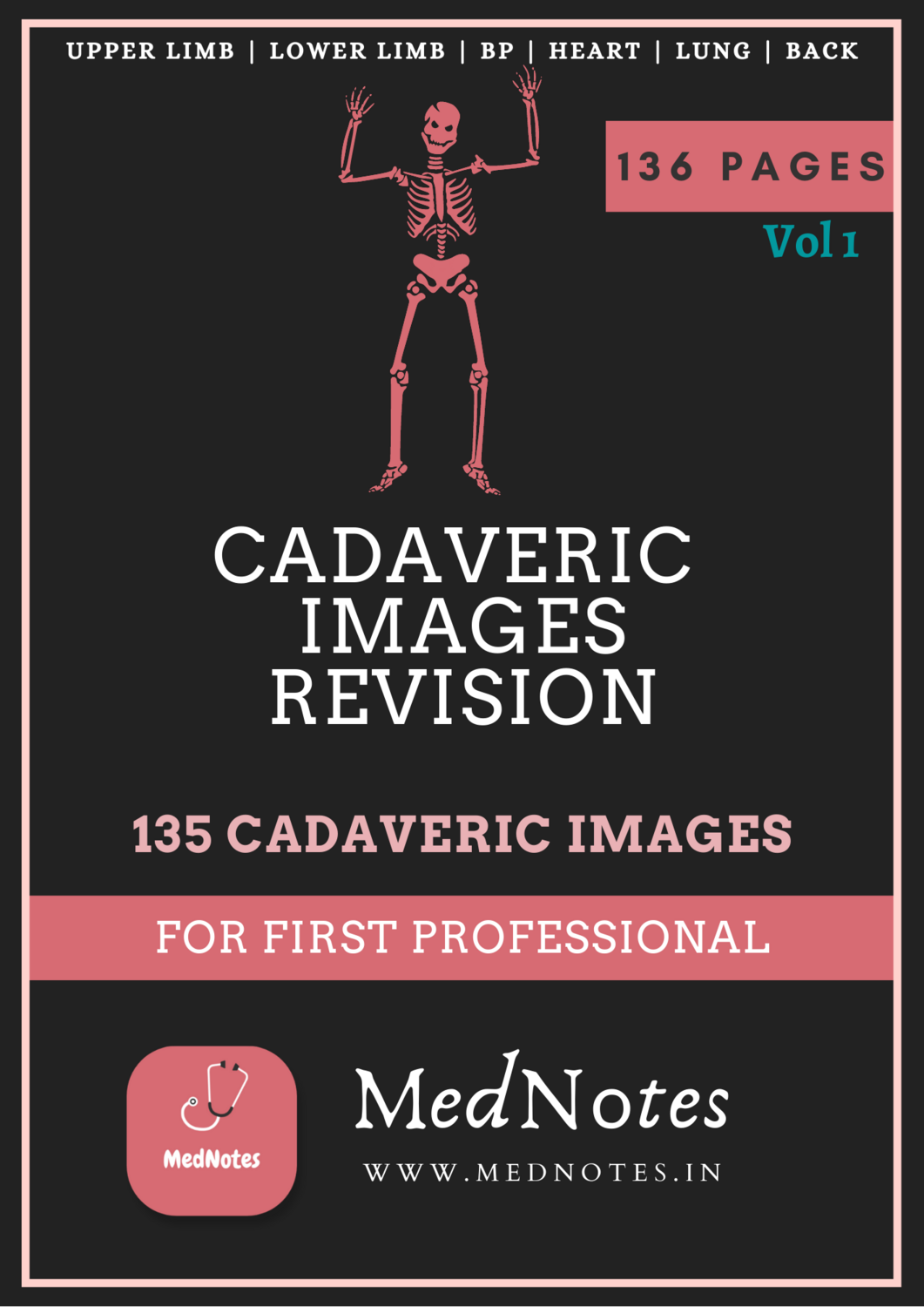 Cadaveric Images Revision (Vol 1) - For First Professional [E book]