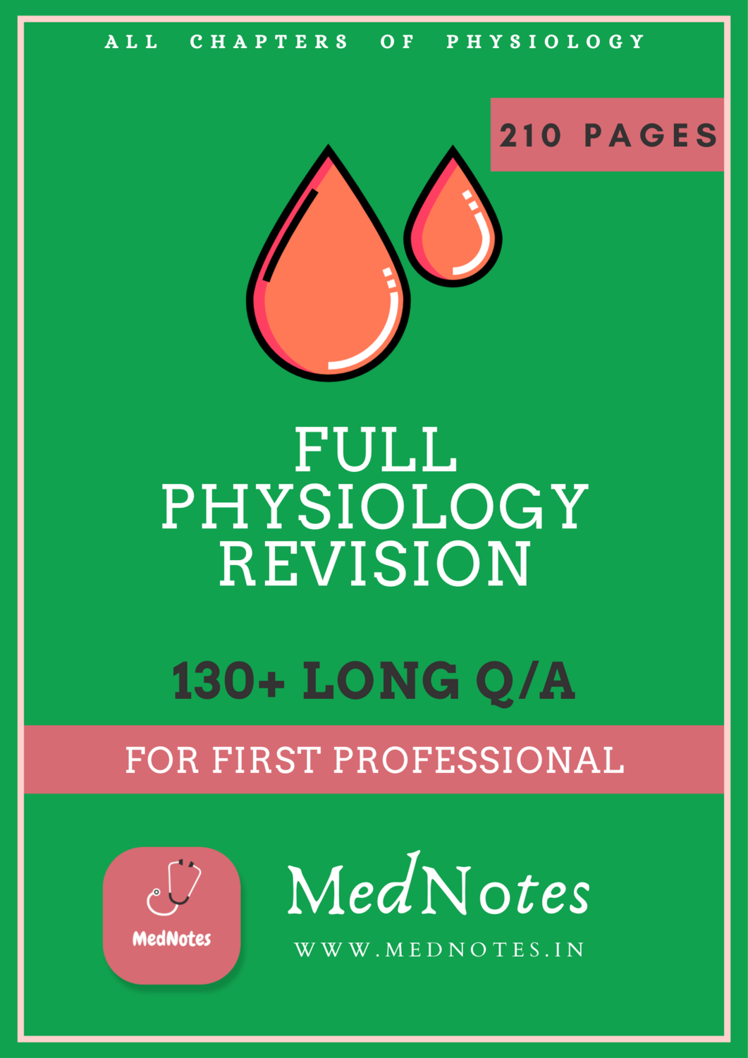 Full Physiology Revision - First Professional [E-book]