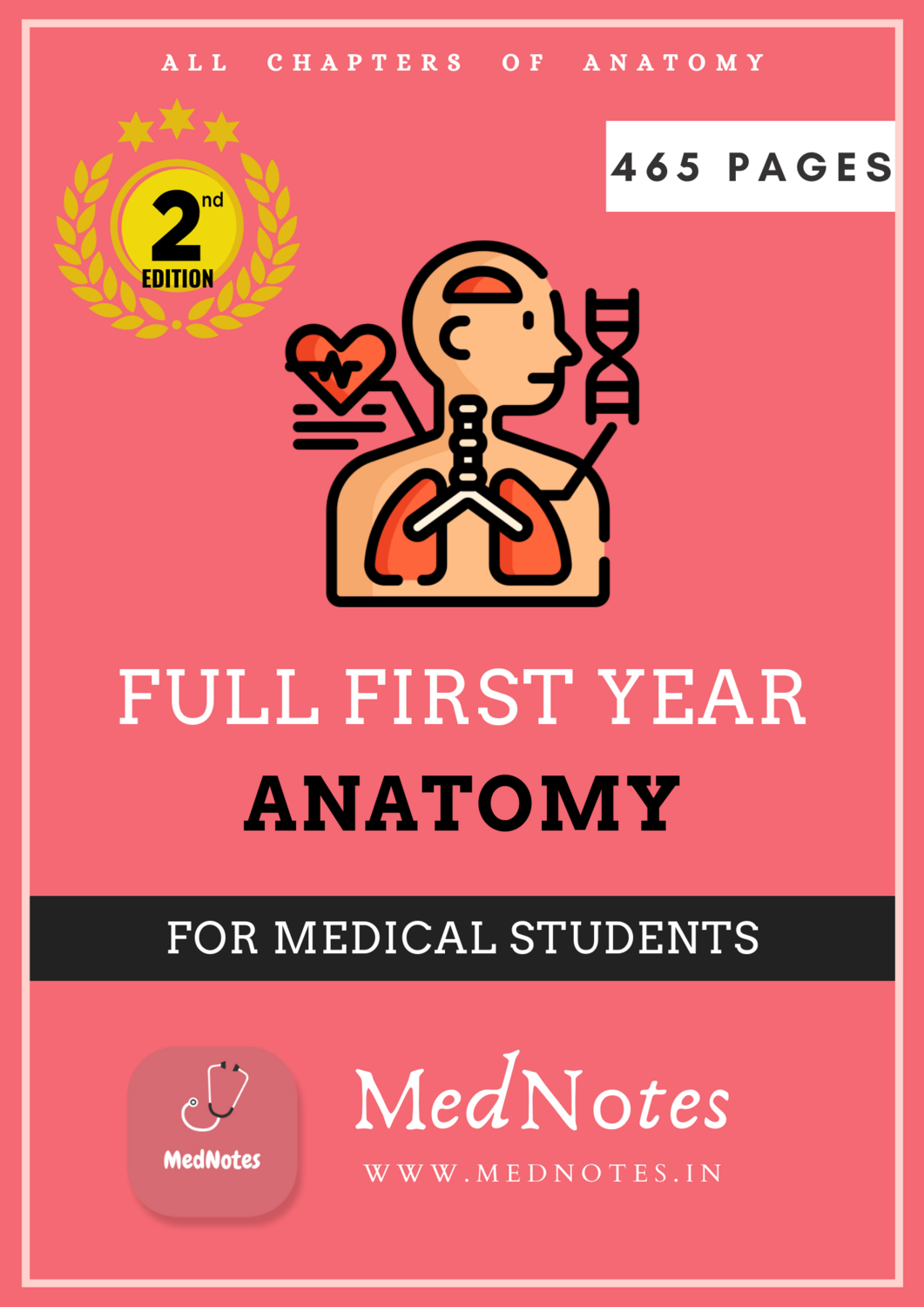 Full First Year Anatomy [2nd Edition] - MedNotes Ebook