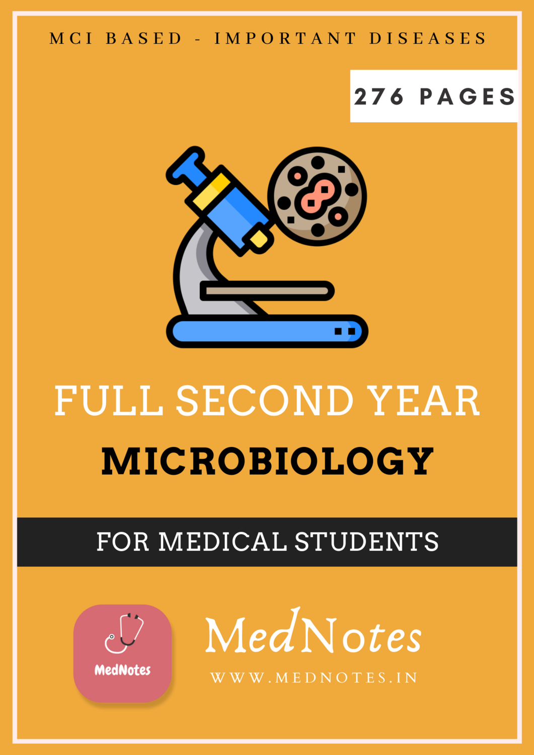 Full Second Year Microbiology - MedNotes Ebook