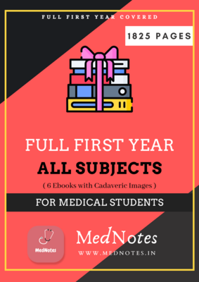 Full First Year - All Subjects - MedNotes Ebooks