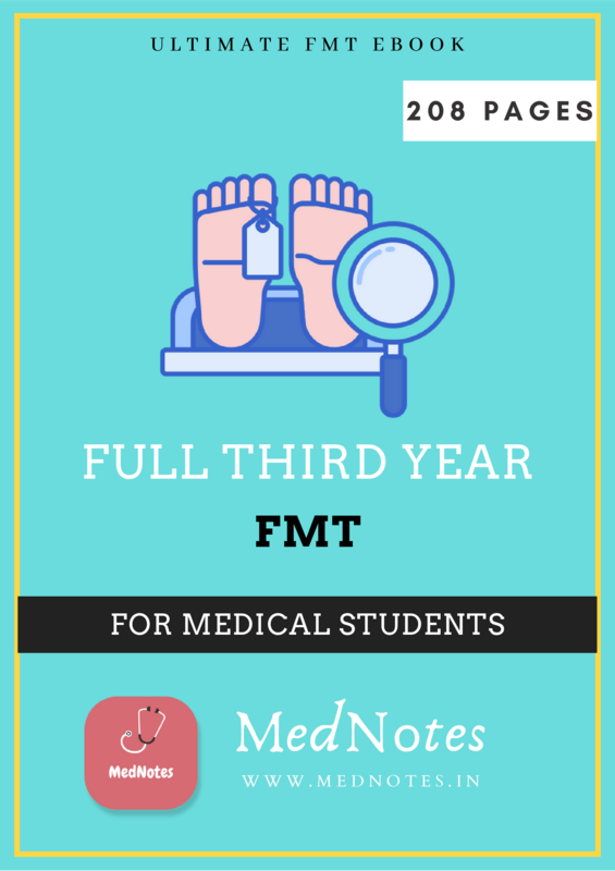 Full Third Year FMT - MedNotes Ebook