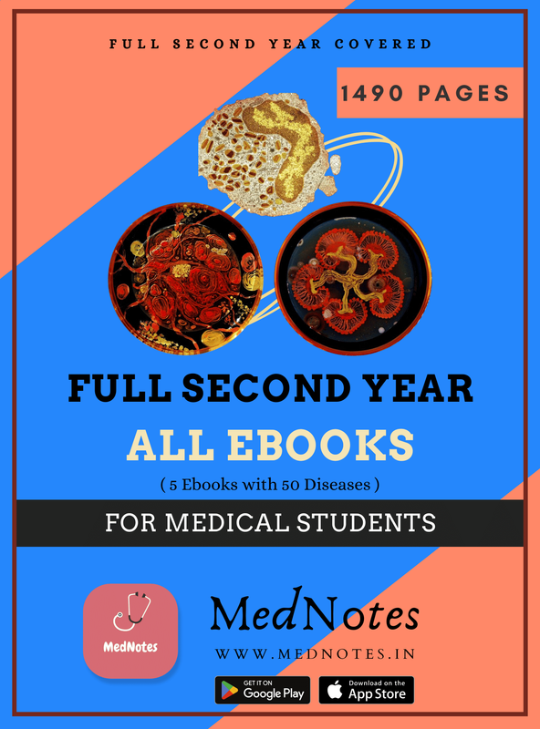Full Second Year - All Subjects - MedNotes Ebooks
