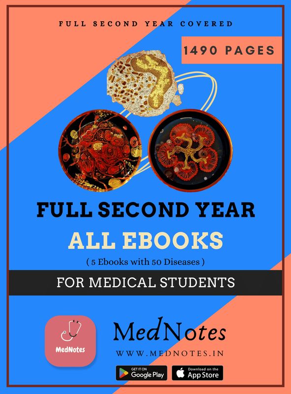 Full Second Year - All Subjects - MedNotes Ebooks