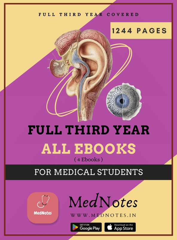 Full Third Year - All Subjects - MedNotes Ebooks