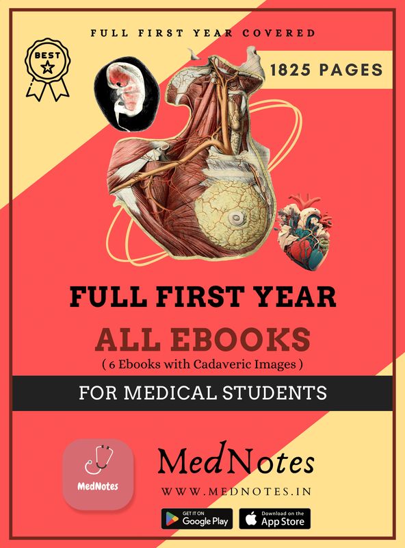 Full First Year - All Subjects - MedNotes Ebooks
