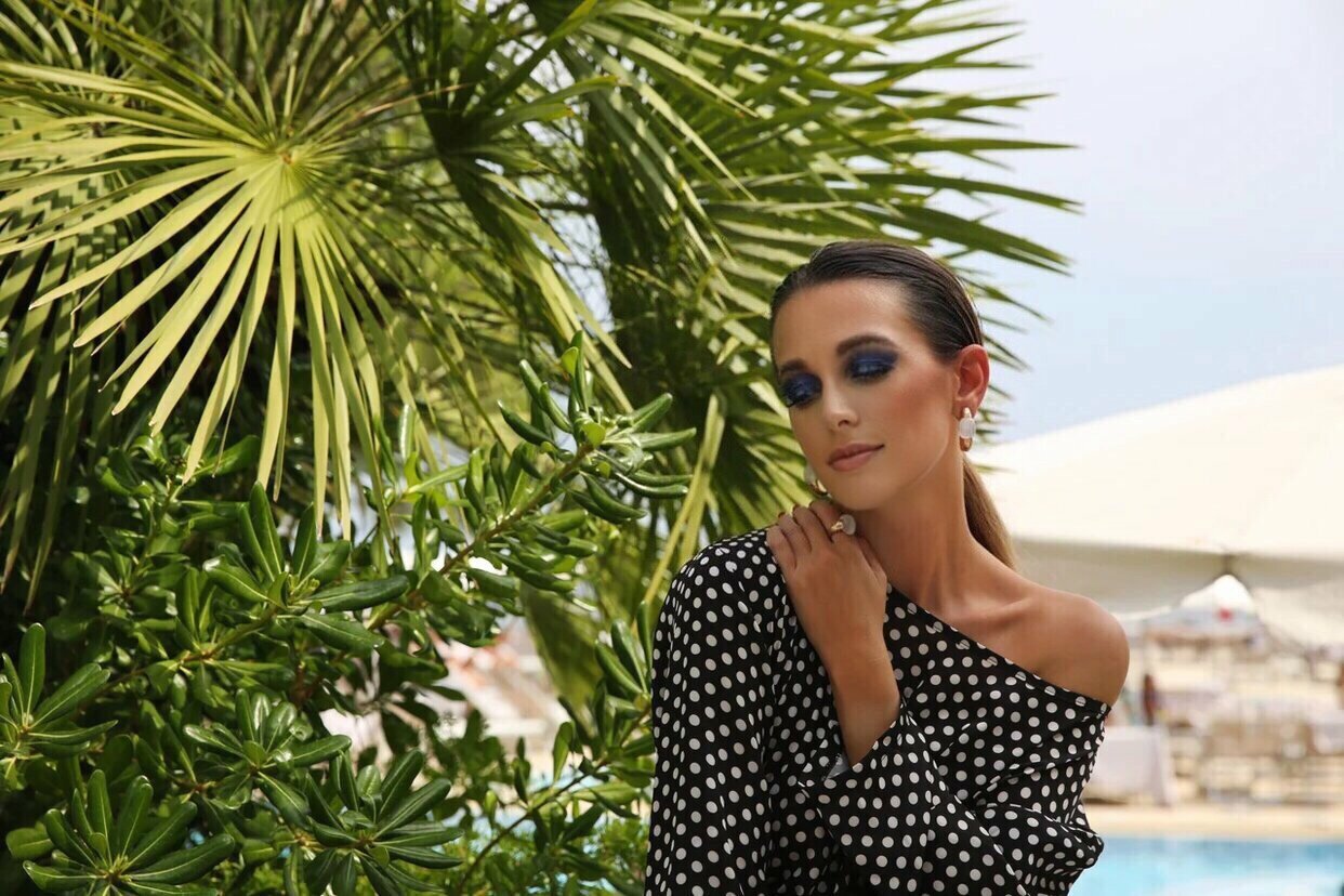 Rose gold with doublette madreperla