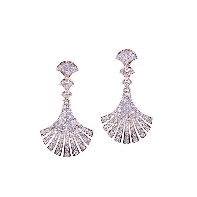 Rose Gold with Diamond Pavè