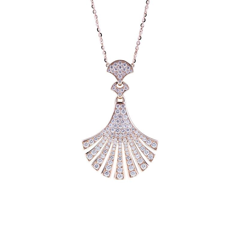Rose Gold with Diamond Pavè