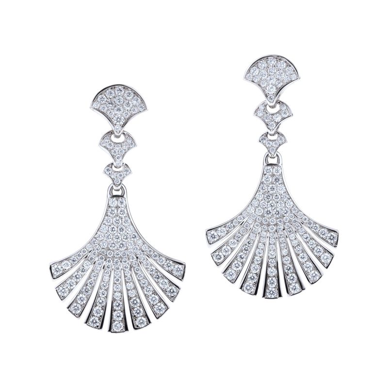 White Gold with Diamond Pavè