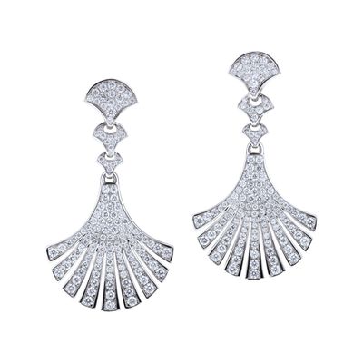 White Gold with Diamond Pavè