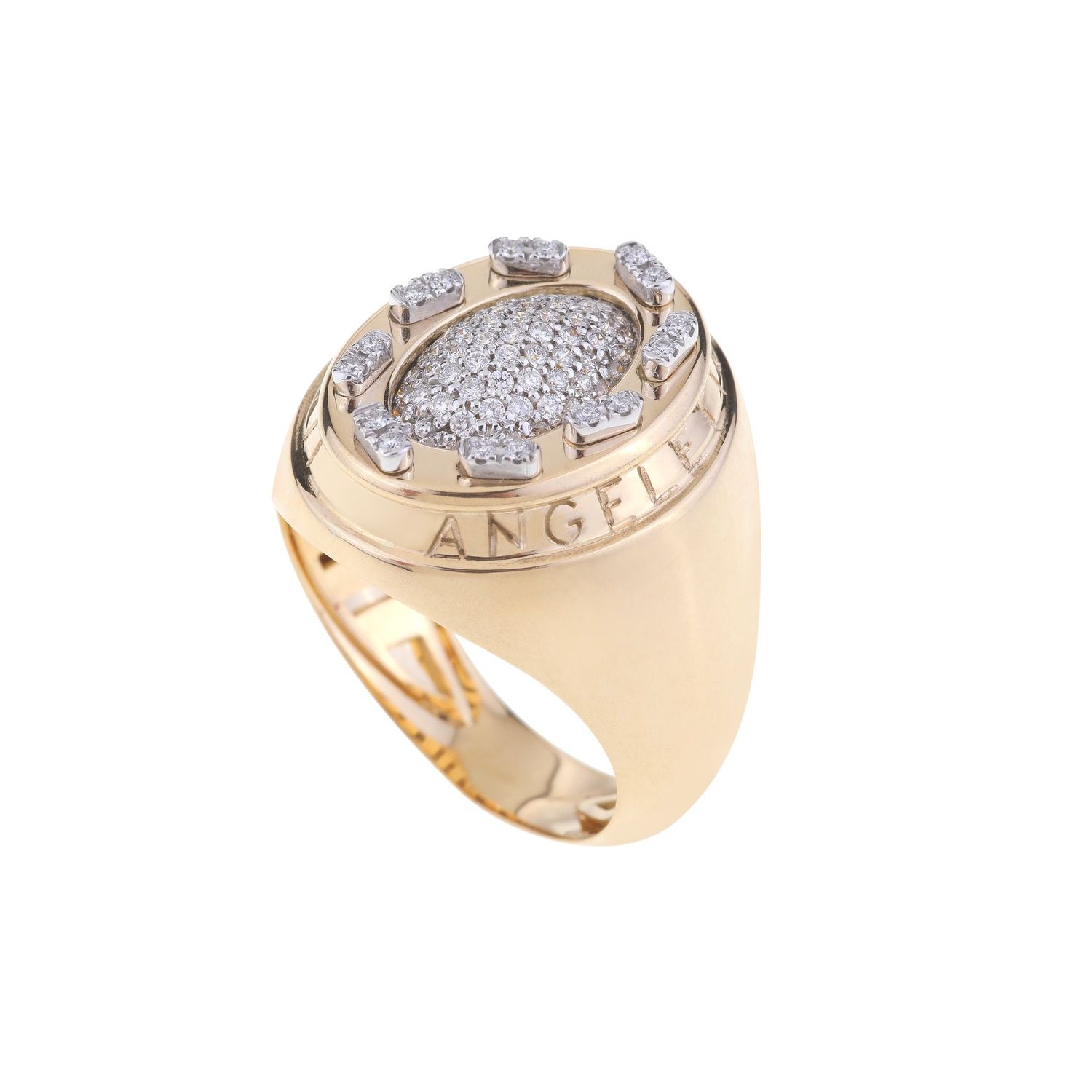Yellow Gold with Diamonds