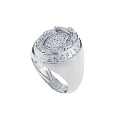 White Gold with Diamonds