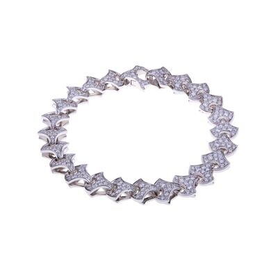 White Gold with Diamonds