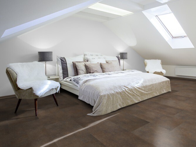 Vinylflex Fresh Klick pro 1m² mit Struktur Bronce Stärke 5.2mm x 448mm x 906mm