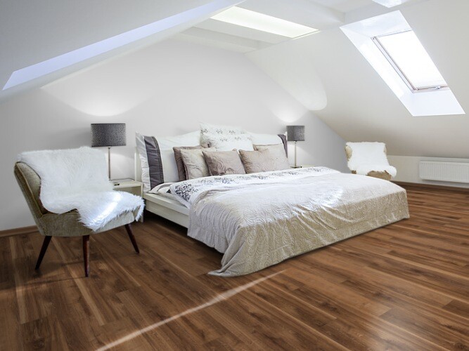Vinylflex Fresh Klick pro 1m² mit Struktur Eiche Modern Stärke 5.2mm x 448mm x 906mm