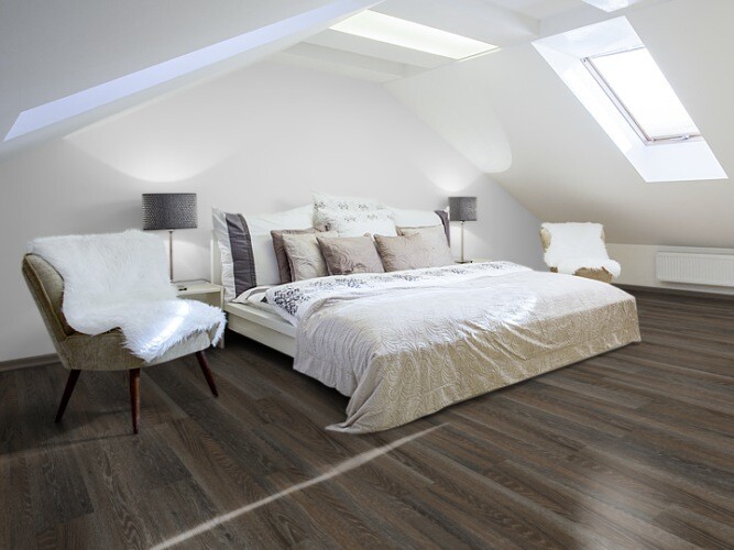Vinylflex Fresh Klick pro 1m² mit Struktur Eiche Exquisite Stärke 5.2mm x 448mm x 906mm
