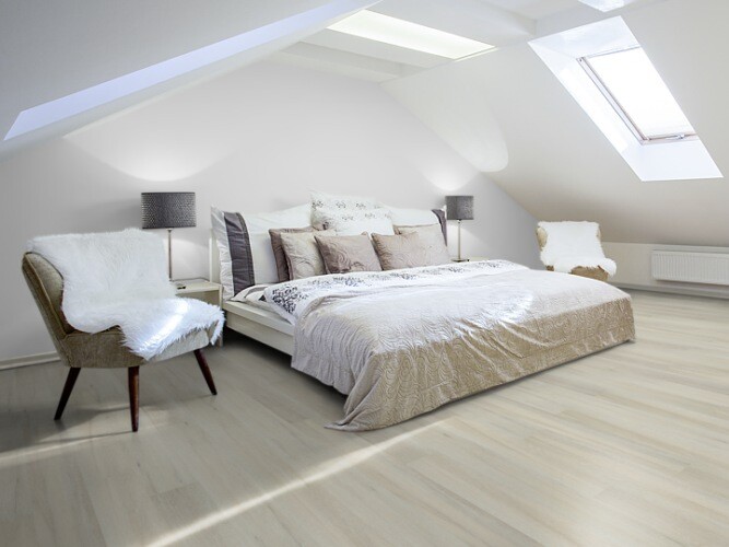 Vinylflex Fresh Klick pro 1m² mit Struktur Eiche Nordic Stärke 5.2mm x 448mm x 906mm