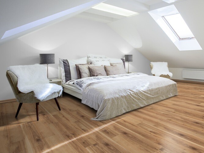 Vinylflex Fresh Klick pro 1m² mit Struktur Eiche Noblesse Stärke 5.2mm x 448mm x 906mm