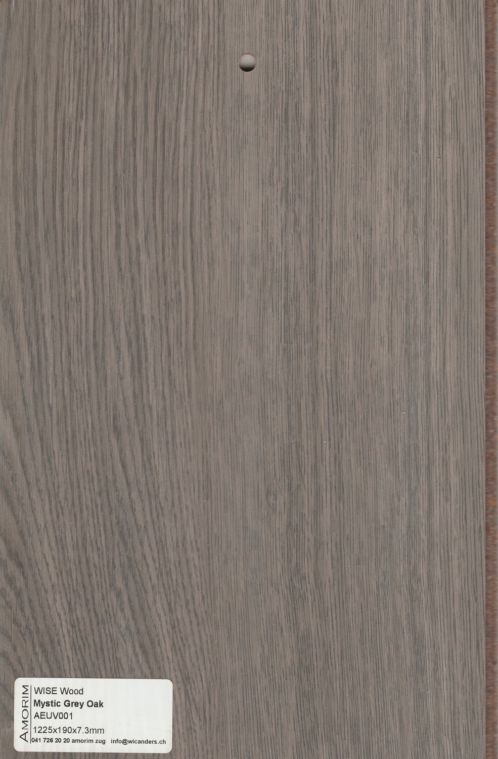 Korkboden wood Inspire 700 SRT, Mystic Grey Oak pro 1m² Stärke 7.3mm x 190mm x 1225mm Wasserfester Klickboden
