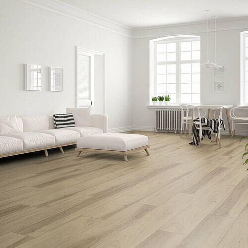 Laminatboden 1m² Natural Ahorn Aqua Stop, Stärke 8mm x 191mm x 1380mm