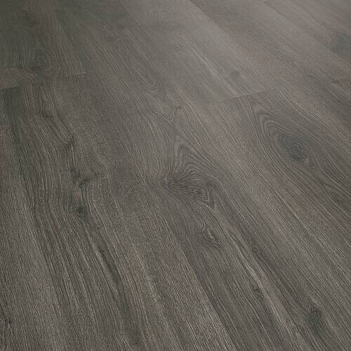 Laminatboden 1m² Natural Oak Coal Aqua Stop, Stärke 8mm x 191mm x 1380mm