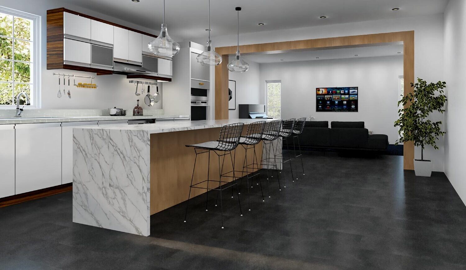 Vinylboden Venezia Collection mit Trittschall 1.5mm pro 1m² MURANO Nm 3002 Stärke 6.5mm x 305mm x 610mm