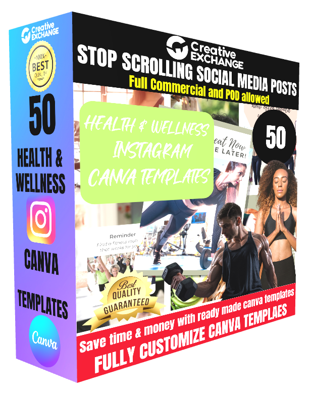 50 Instagram Templates for Health and Wellness Coaches