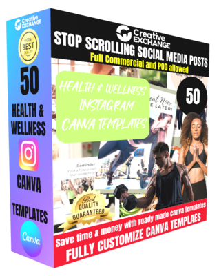 50 Instagram Templates for Health and Wellness Coaches