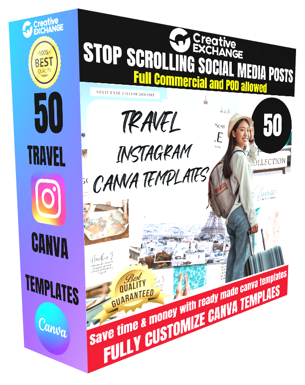 50 Instagram Templates for Travel Bloggers
