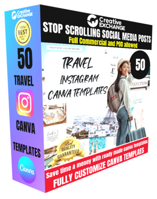 50 Instagram Templates for Travel Bloggers