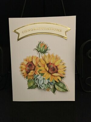 Congratulations- Sunflower Collection Congratulations- Sunflower Collection