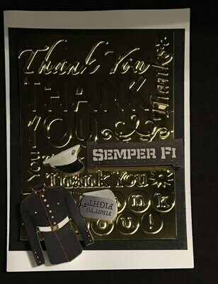 Thank You: Dress -Semper FI Thank You: Dress -Semper FI